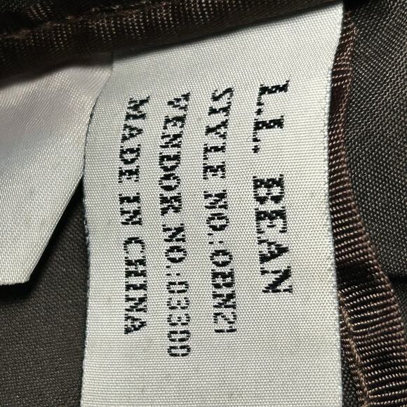 Vintage LL Bean Ameribag Leather Brown Healthy Back Crossbody Sling Bag Backpack - Picture 6 of 11